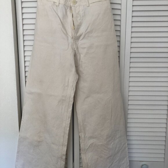 JESSE KAMM White Sailor Pants - Picture 3 of 4